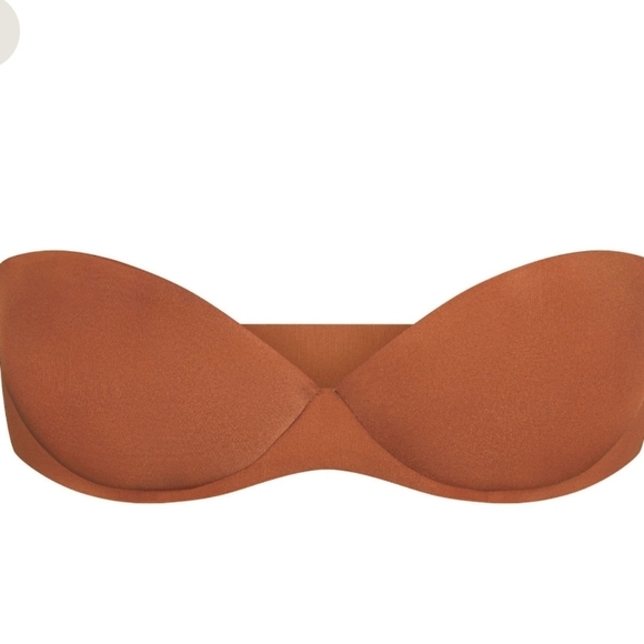 Skims Ultimate Collection Strapless PushUp Bra Bronze 44C NWT - Picture 2 of 7